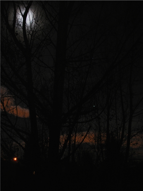 Jupiter and the Moon December 2012