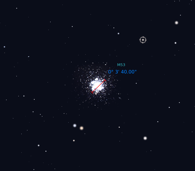 M53 FOV Observationis