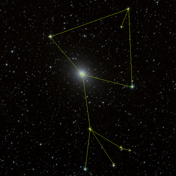 NGC 185 Star Hopping